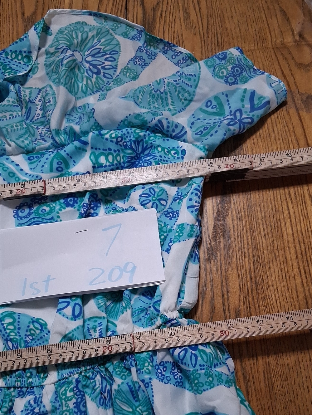 LILLY PULITZER DRESS XS Womens NAVY BLUE GREEN New Summer Party Casual NEW - Picture 3 of 5